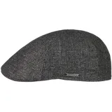 Stetson Texas Taleco Flatcap Schirmmütze meliert Herren Frühling Sommer anthrazit 59 cm - 59