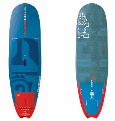 Starboard Hyper Nut Carbon Balsa SUP Board 18 Surf Leicht Stand, Breite: 28'', Länge: 7'2''