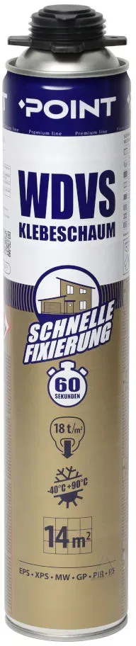 POINT WDVS Klebeschaum 60 SECONDS 850 ml