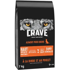 Crave Trockenfutter mit Truthahn & Huhn 7 kg