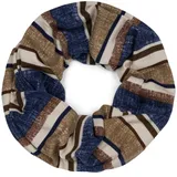 Stylebreaker Loop in Dunkelblau-Braun-Beige | Gr.: onesize