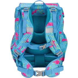 DerDieDas ErgoFlex 5-tlg. Happy Pixel blau