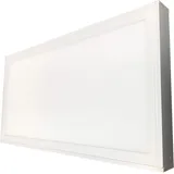 Energmix LED Deckenleuchte 24 Watt eckig Aluminium