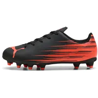 Puma Attancto II FG/AG Kinder black/glowing red 36