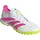adidas Predator League TF Herren Cloud White/Lucid Pink/Lucid Lemon 44