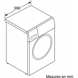 Bosch WGE03207FR Waschmaschine (8 kg, 1200 U/min)