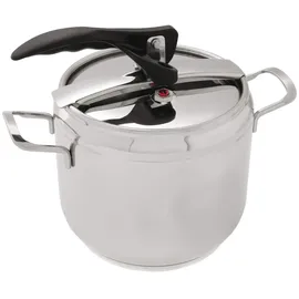 ROYAL NORFOLK Schnellkochtopf 5,0 l Edelstahl schwarz/weiß