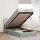 vidaXL Ottoman-Bett 90 x 200 cm Hellgrau