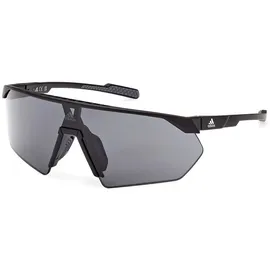 adidas SP0076 Damen Brille Halbrand matt Schwarz