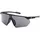 adidas SP0076 Damen Brille Halbrand matt Schwarz
