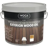 Woca Exterior Holzpflegeöl (grundbehandlung und Pflege) Schwarz 2,5 Liter
