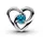 Pandora Verschlungenes Herz Silber 793744C01