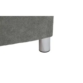 Smart Eckcouch Mikrofaser 2-Sitzer Grau