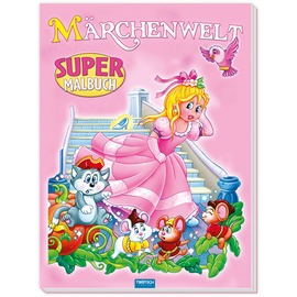 Trötsch Verlag Trötsch Supermalbuch Märchenwelt