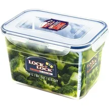 Lock & Lock Frischhaltedose eckig transparent 2,4 l