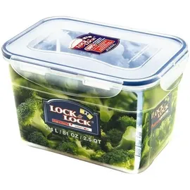Lock & Lock Frischhaltedose eckig transparent 2,4 l
