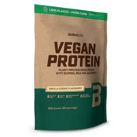 BIOTECH Vegan Protein Vanille-Cookies Pulver 500 g