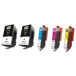 5x TINTE PATRONEN für HP 934XL 935XL OFFICEJET PRO 6230 6820 6830C All-in-One