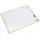 Bi-Office Whiteboard MM04001010 magnethaftend Holzrahmen 60x45cm