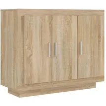 vidaXL Sideboard 92 x 75 x 35 cm Braun