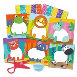 SES Creative Bastelset Montessori Formen schneiden 14061