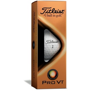 TITLEIST Pro V1 ProV1 New Golfbälle 2021 3er Pack Sleeve