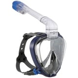 Aqua Lung Sport Smart Snorkel Vollgesichts-Schnorchelmaske, Marineblau/Grau, L-XL