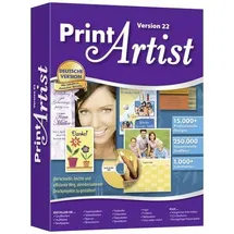 Markt + Technik Markt & Technik Print Artist 22 Platinum Vollversion, 1 Lizenz Windows Bildbearbeitung