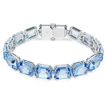 Swarovski Millenia Armreif, Blau Rhodiniert 5694135 Größe M