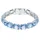 Swarovski Millenia Armreif, Blau Rhodiniert 5694135 Größe M