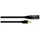 Cordial 15545 RJ45 Patchkabel CAT 5e S/UTP 0.50 m Schwarz PUR-Mantel 1 St.