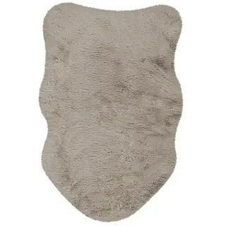 Kunstfell Happy  (Taupe, 90 x 60 cm, 100 % Polyester  (Flor))