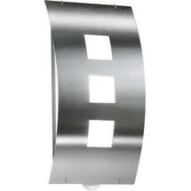 CMD Außenwandleuchte Edelstahl 35,0 cm mit Bewegungsmelder silber