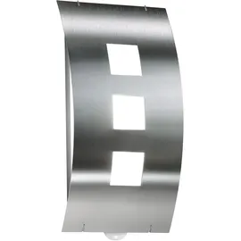 CMD Außenwandleuchte Edelstahl 35,0 cm mit Bewegungsmelder silber
