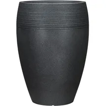 Scheurich Lineo High 283 Ø 64 x 47 cm schwarz-granit