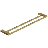 Kludi Vela C Doppel-Badetuchhalter Brushed Gold 31988N0