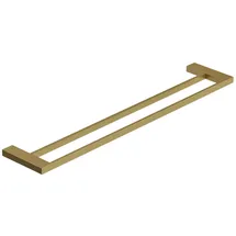 Kludi Vela C Doppel-Badetuchhalter Brushed Gold 31988N0