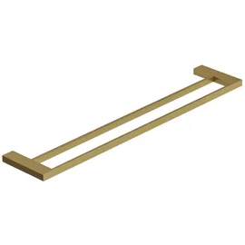 Kludi Vela C Doppel-Badetuchhalter Brushed Gold 31988N0