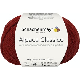 Schachenmayr since 1822 Schachenmayr Alpaca Classico, 50G rubinrot Handstrickgarne