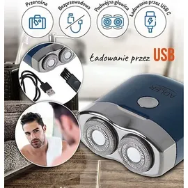 Adler Reiserasierer AD 2937 Blau