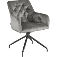 Set One by Musterring Stuhl Yonkers Stoff Grau