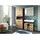 xonox.home Waschbeckenunterschrank Canu 80 x 55 x 34 cm Eiche/Grau