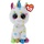 Ty 36891 Unicorn Beanie Boos Harmonie, Einhorn bunt 42cm, mit Glitzeraugen, Boo's, Mehrfarbig