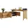 OTTO home Eckschreibtisch Luven Kiefer naturbelassen / Beige