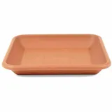 Siena Garden Untersetzer Topfuntersetzer Pflanzuntersetzer Pflanztopf quadratisch 12 cm terra