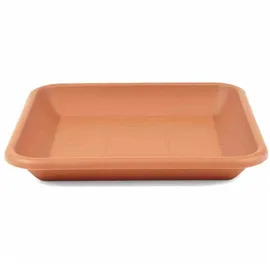 Siena Garden Untersetzer Topfuntersetzer Pflanzuntersetzer Pflanztopf quadratisch 12 cm terra