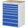 Rau Schubladenschrank Buche-Top und 8 x Schubl.-XL 4x90 1x120 3x150mm