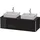 Duravit XSquare 140x54,8x40cm, 4 La, B bs, wandhängend, sw hgl
