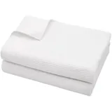 ZOLLNER Saunatuch 70 x 180 cm weiß 2 St.