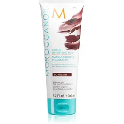 Moroccanoil Color Depositing Sanfte nährende Maske ohne permanente Farbpigmente Bordeaux 200 ml